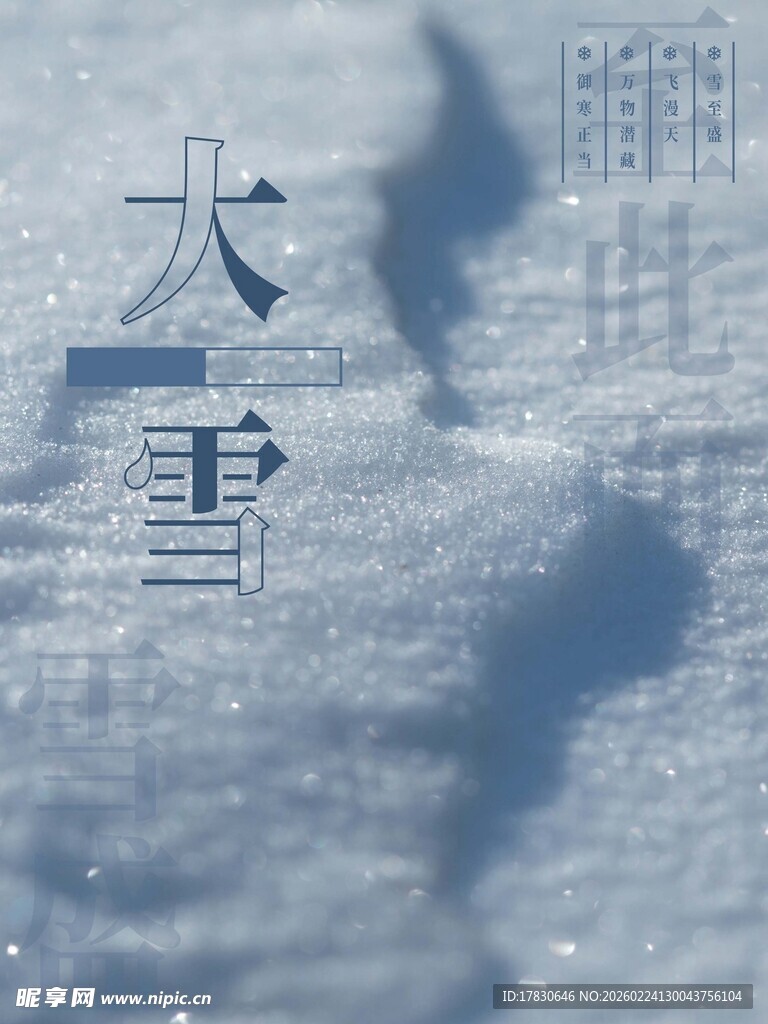 大雪海报