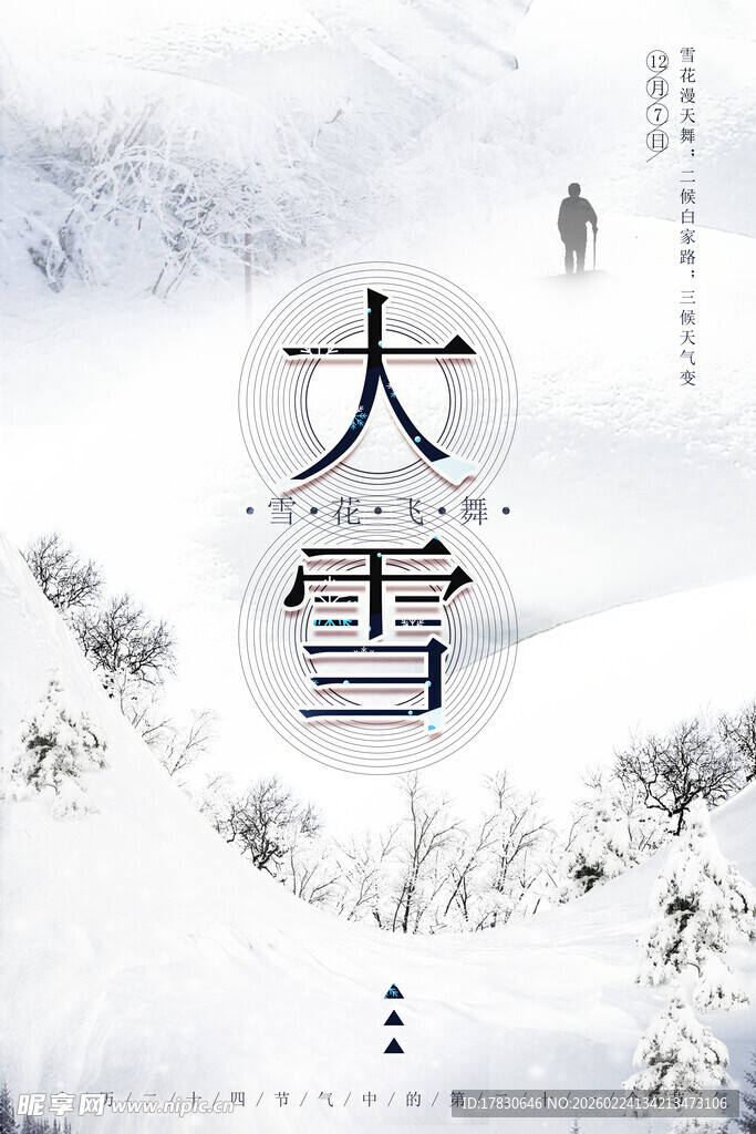 大雪海报