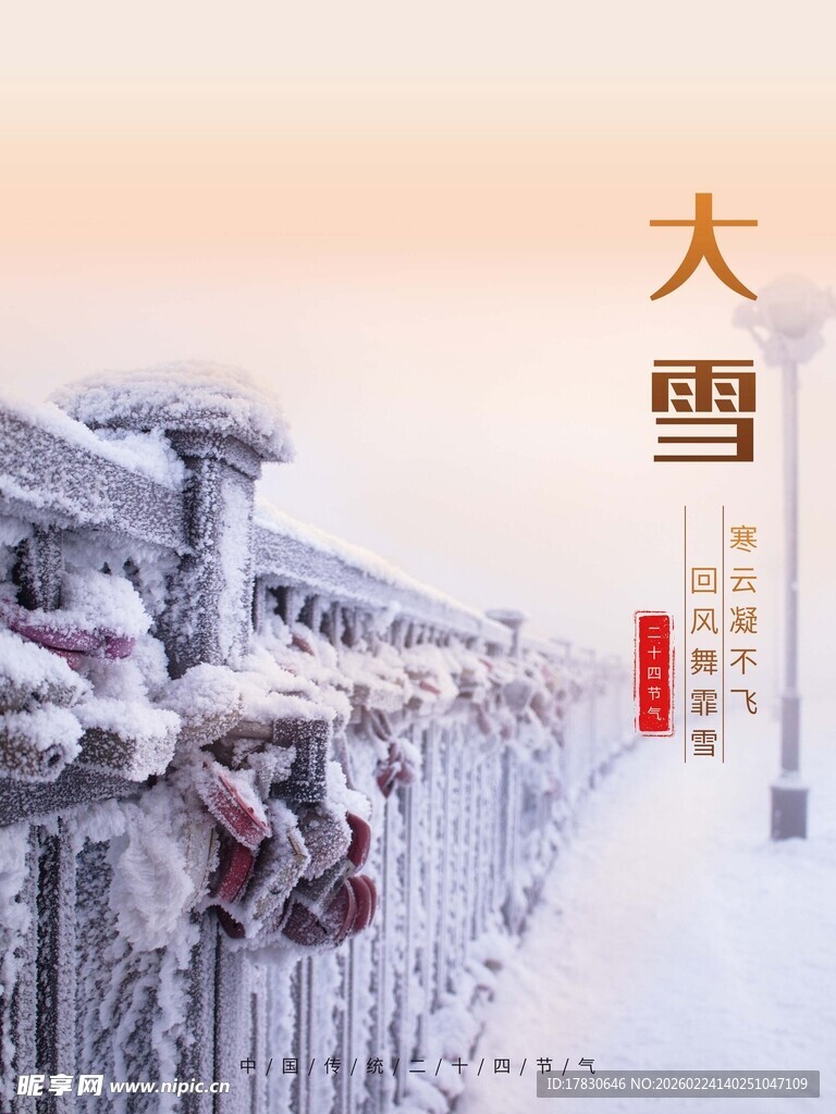 大雪海报
