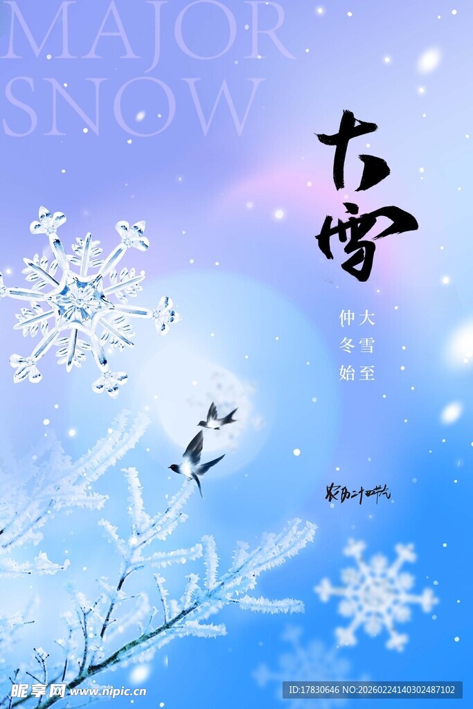 大雪海报