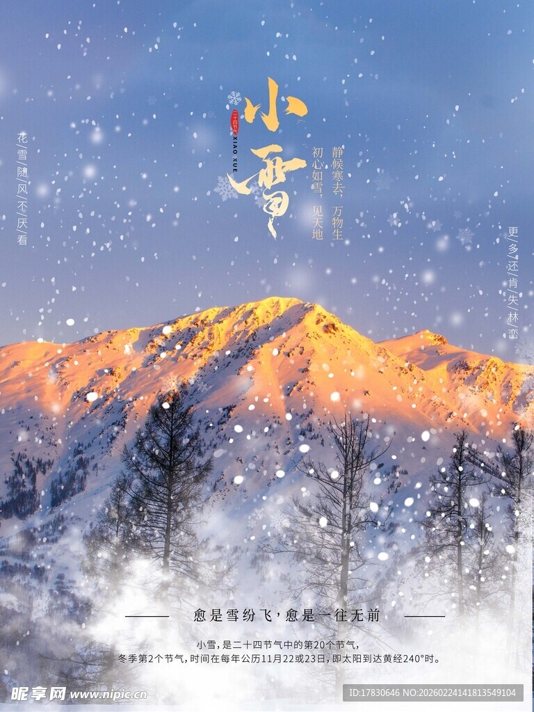 大雪海报