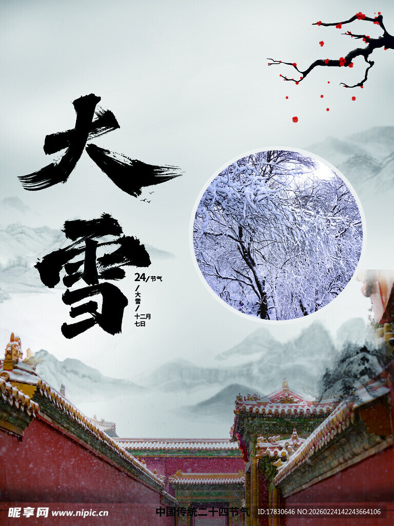 大雪海报