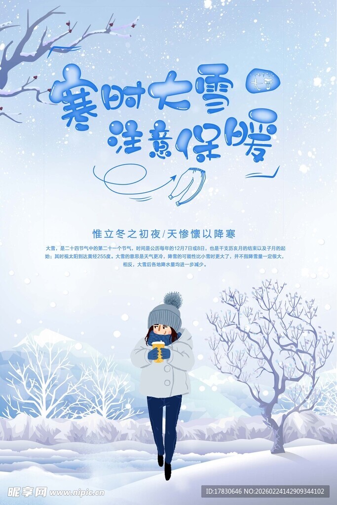 大雪海报