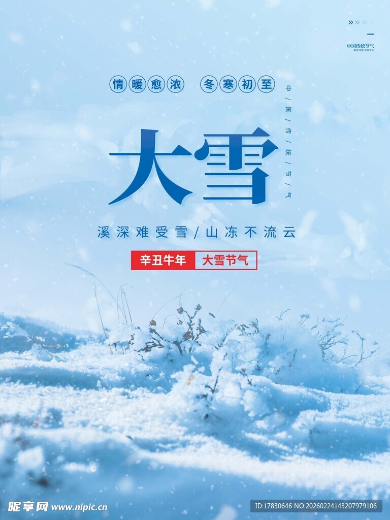 大雪海报