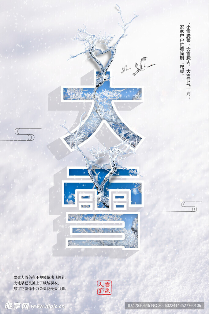 大雪海报