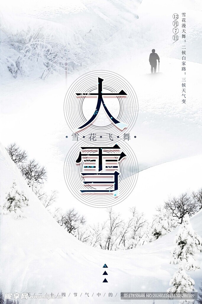 大雪海报