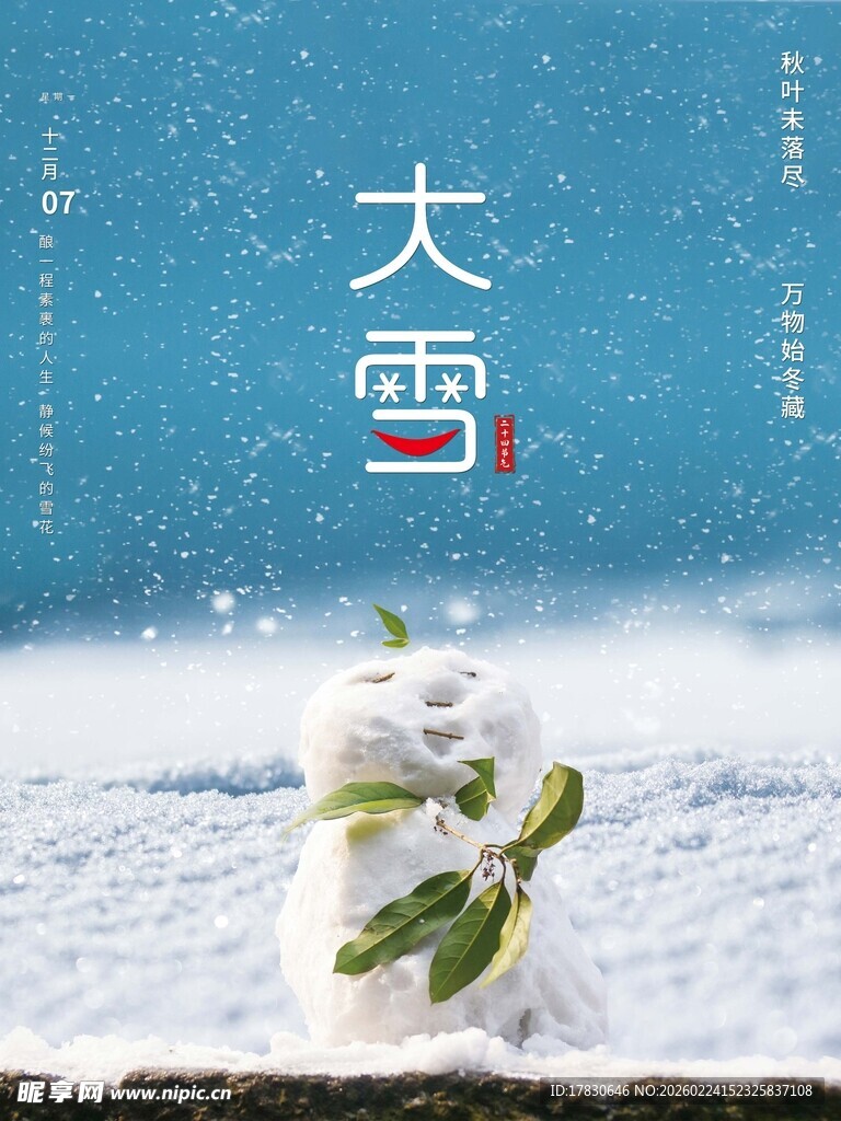 大雪海报