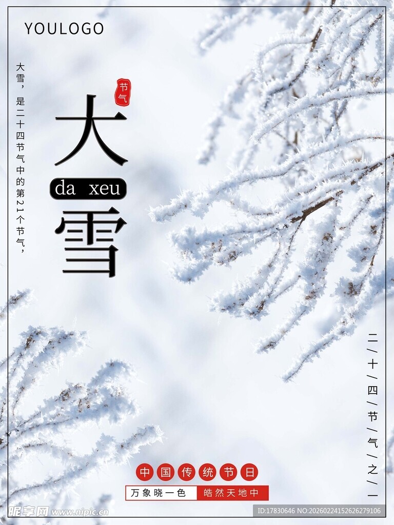 大雪海报
