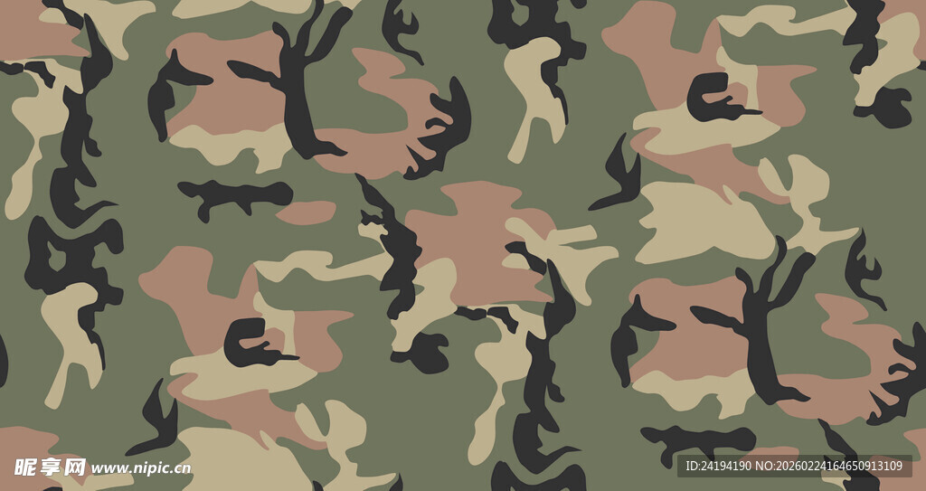 迷彩图案背景纹理