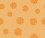 橙色圆点图案背景