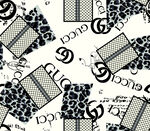 黑白时尚礼品图案背景