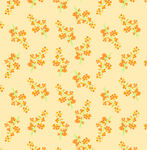 黄色小碎花