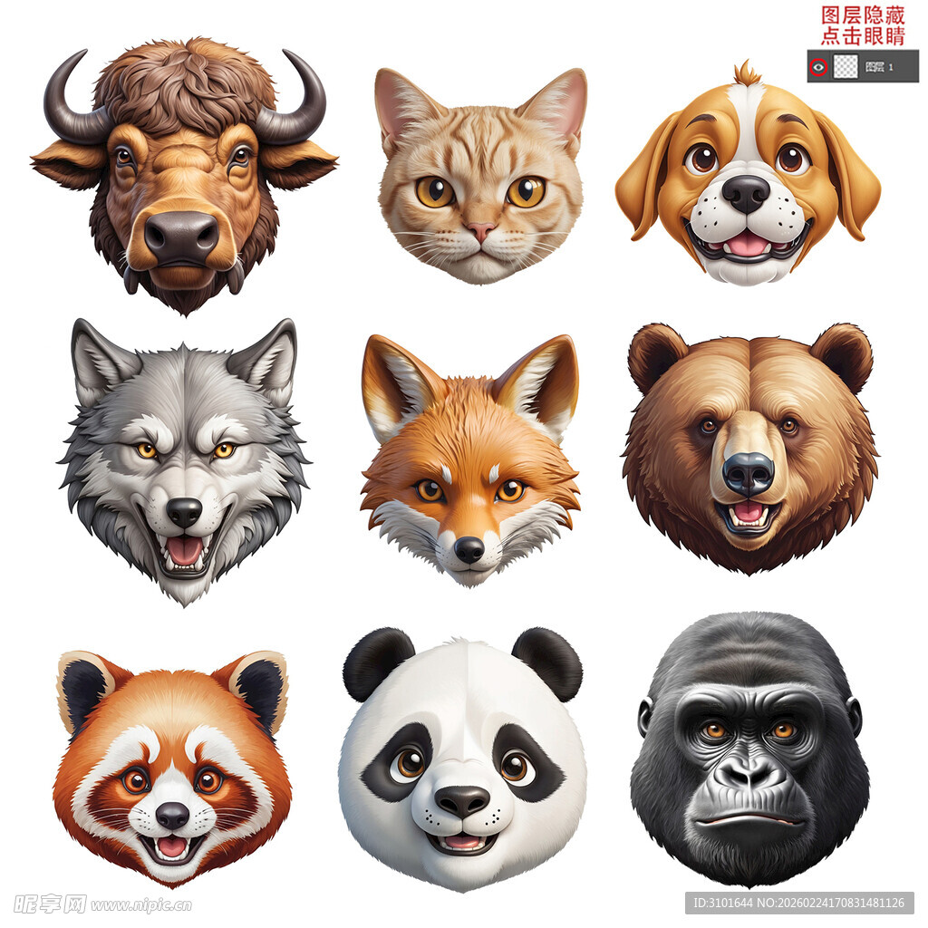 动物头像