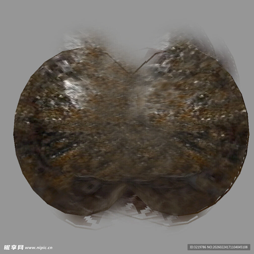 模糊圆形自然景观画面