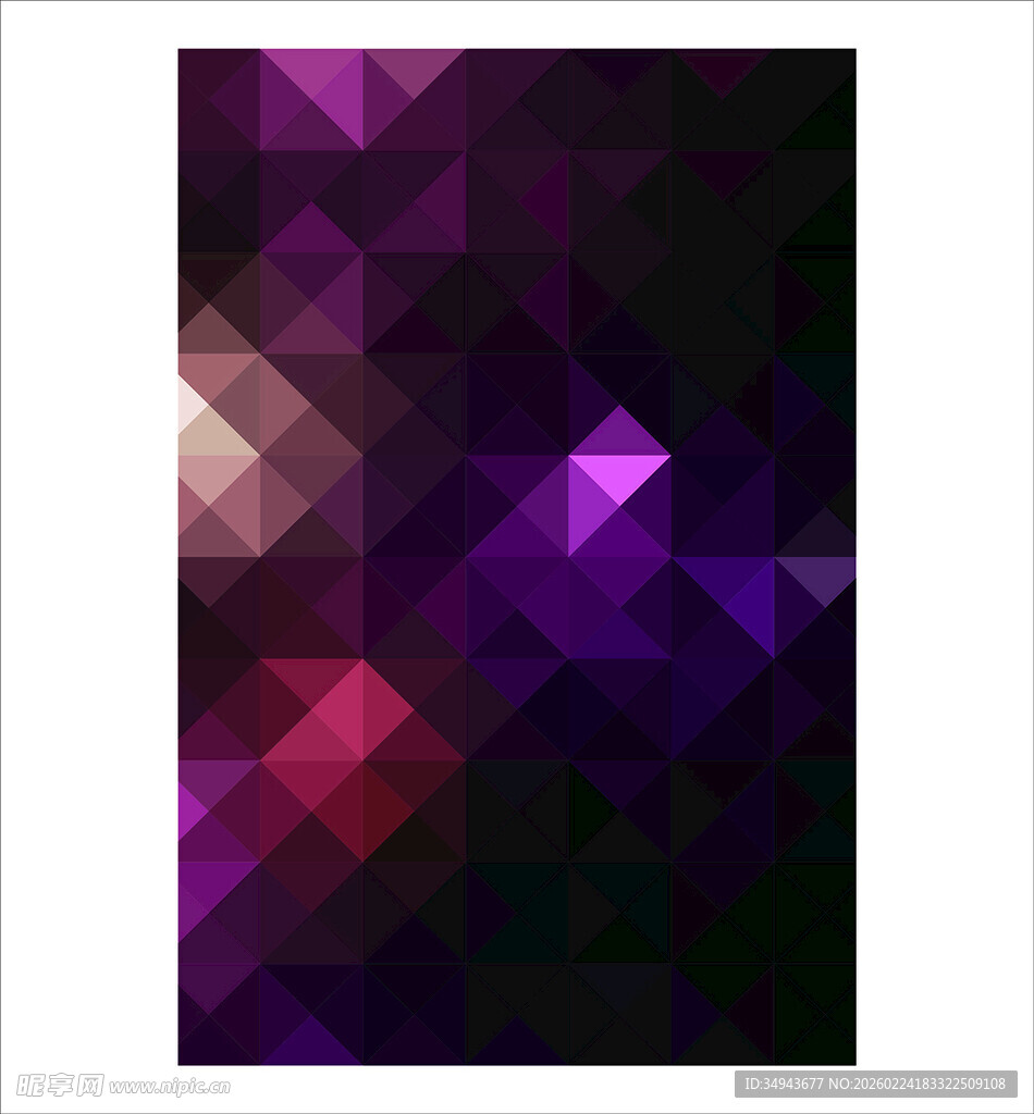 紫色多边形几何抽象背景