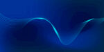 蓝色动感波浪背景