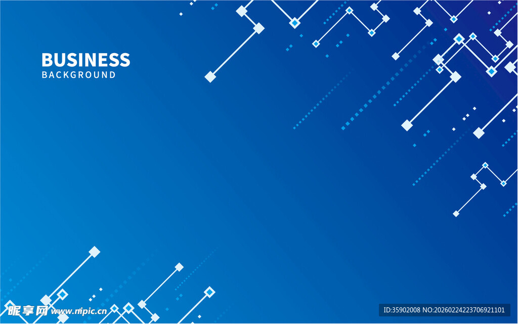科技风蓝色商务背景图案