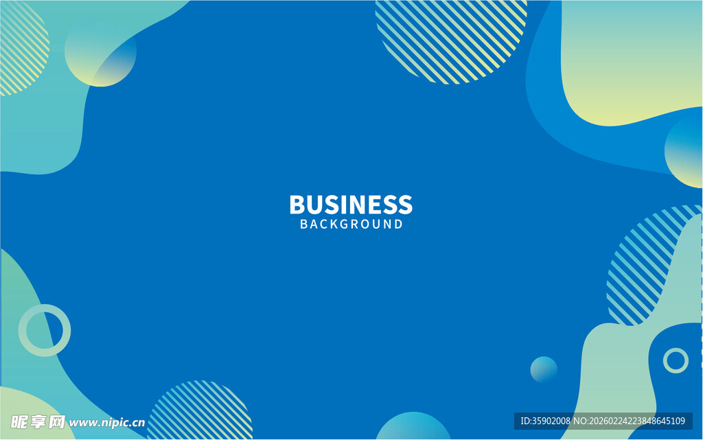 蓝色商务风抽象背景图案