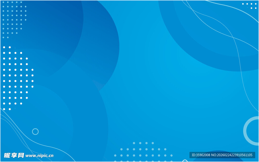 蓝色抽象几何背景图案