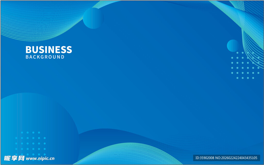 蓝色商务风背景图