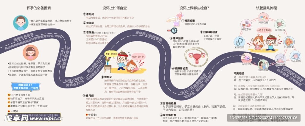 生育生殖健康折页