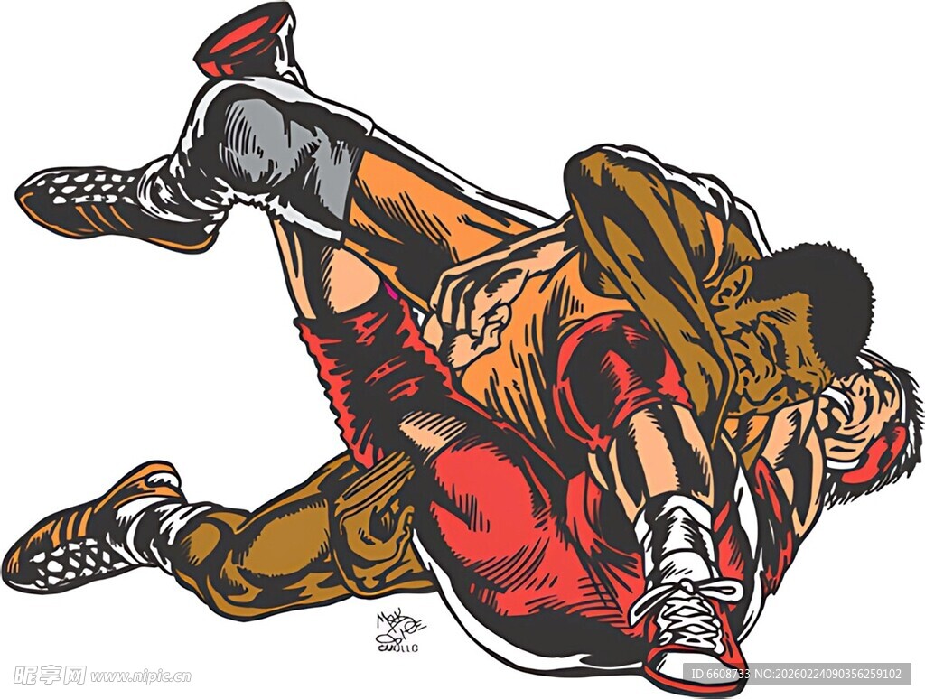 街舞者酷炫地板动作瞬间