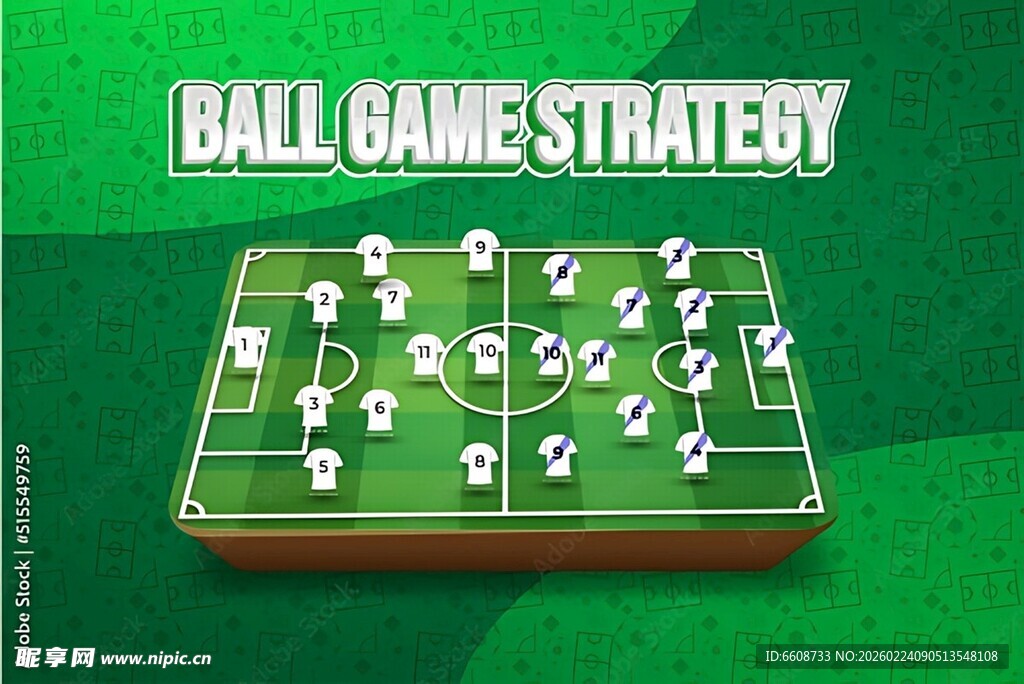 足球比赛策略模型展示