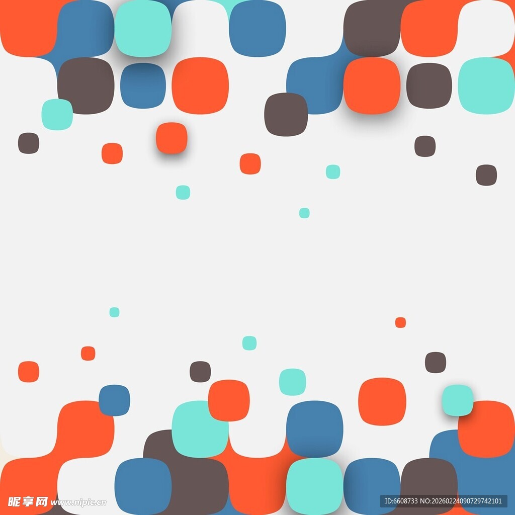 多彩几何图案背景