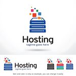 主机托管标志设计示例