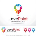 LovePoint创意标志设计