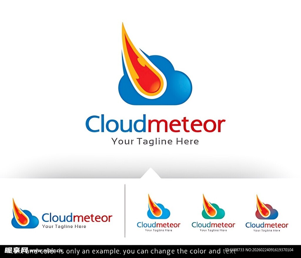 Cloudmeteor标志设计