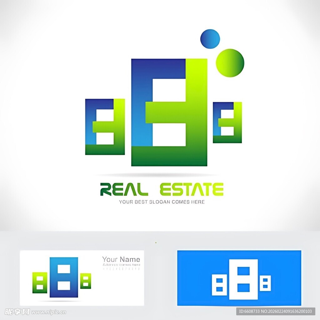 房地产创意标志设计