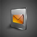 金属质感邮件图标
