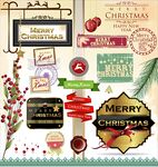 圣诞装饰元素设计素材集