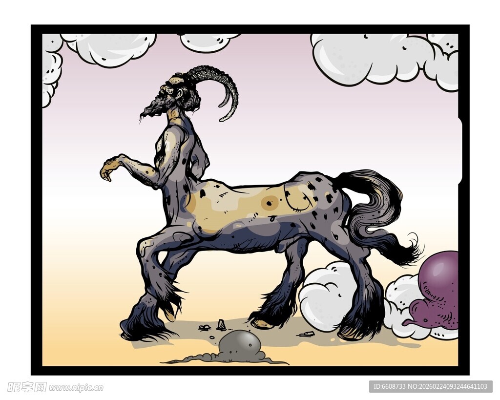 神话中奇特的山羊形象