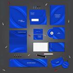 蓝色系企业品牌视觉设计