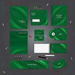 绿色系企业品牌视觉设计