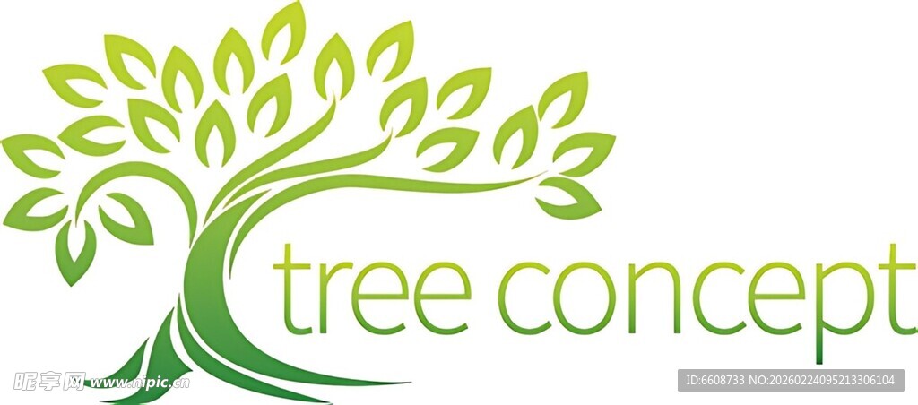 树概念标志设计