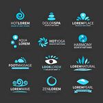 多样水疗美容标志设计