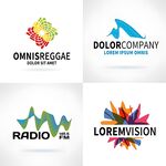 多彩创意公司标志设计