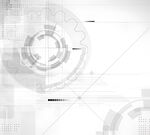 科技风几何抽象背景图