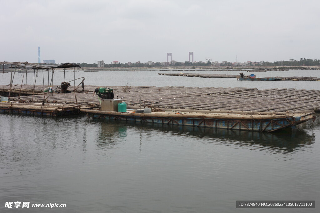 水上养殖平台场景