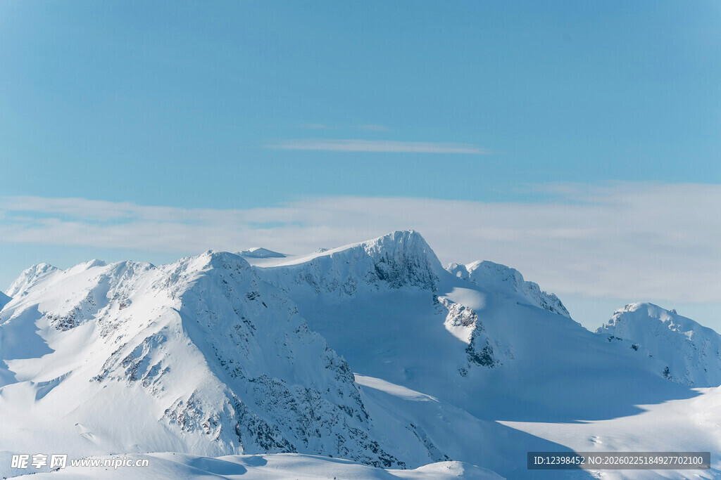 壮丽雪山美景