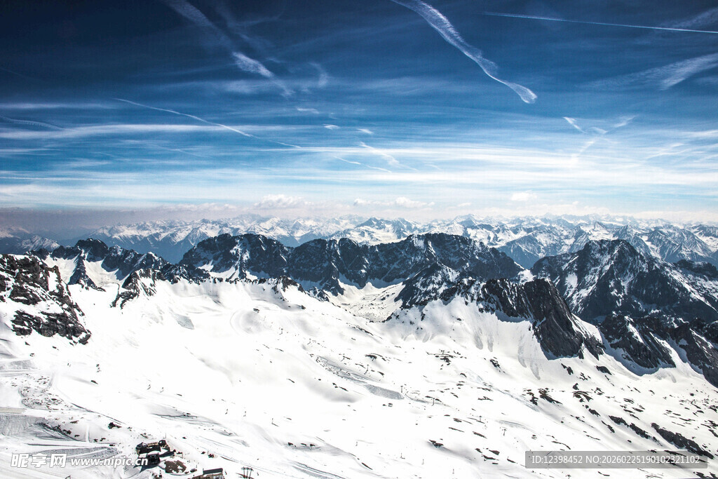 壮丽雪山美景
