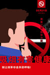 世界无烟日海报