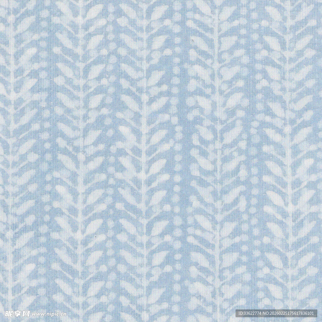 浅蓝色叶脉纹理图案背景
