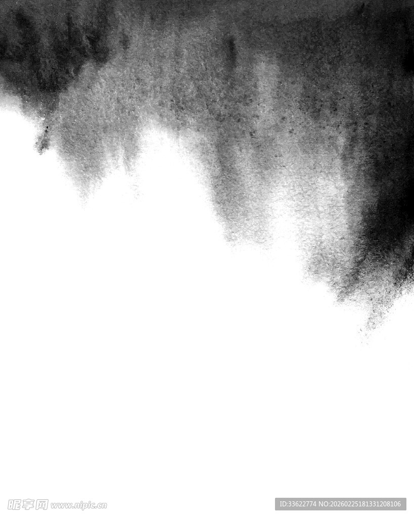 水墨晕染抽象背景图