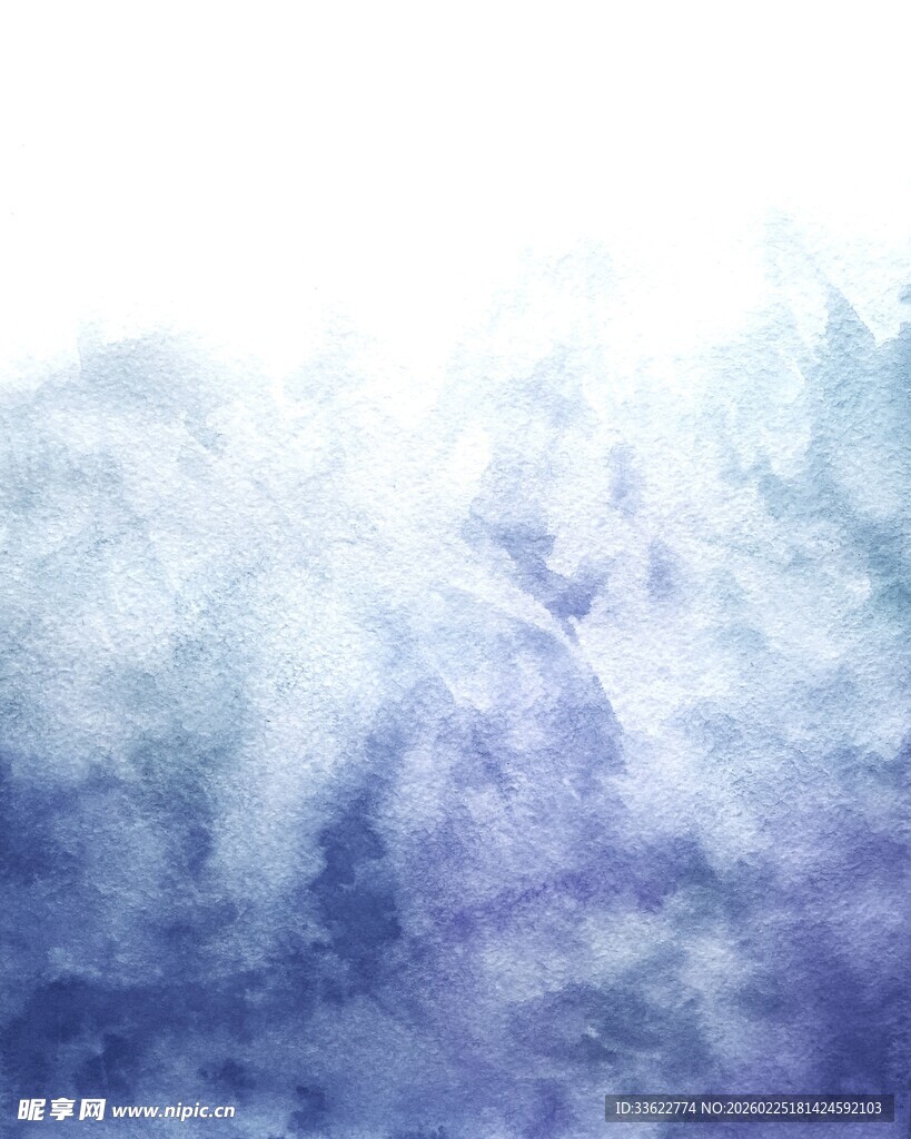 梦幻蓝紫色云雾背景