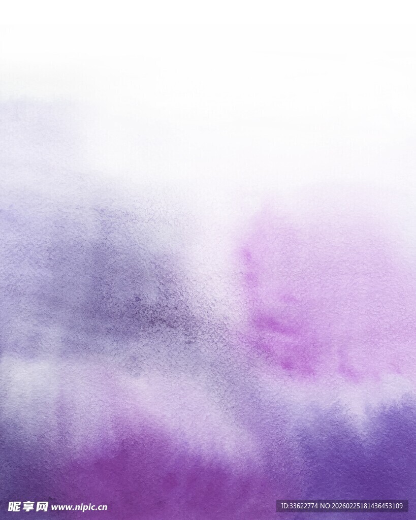 梦幻紫色水彩背景纹理