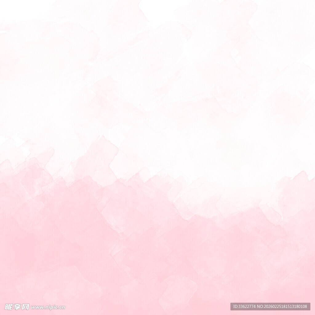 淡粉色渐变水彩背景图